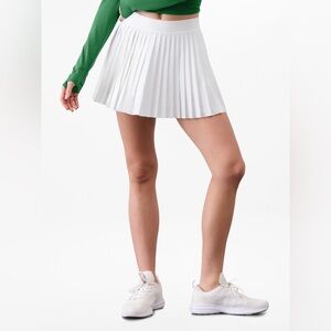 NWT Athleta Match Point Pleated Women's Skirt